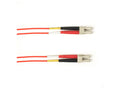 Black Box FOCMRSM-001M-LCLC-RD SM FO Patch Cable Duplx, PVC, RED, LCLC