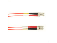 Black Box FOCMRSM-001M-LCLC-RD SM FO Patch Cable Duplx, PVC, RED, LCLC