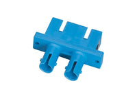 Black Box FOT114 Fiber Optic Adapter - Singlemode, Duplex, Ceramic Sleeve, Rectangular, ST-SC