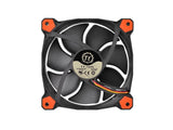 Thermaltake CL-F055-PL12RE-A Riing 120MM CASE/RAD Fan, Red, 3 Pack