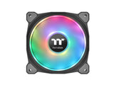 Thermaltake CL-F078-PL14SW-A Riing Duo 140MM 18 LED Case Fan, 3 Pack