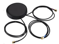 PCTEL GNSS4GBTSM GPS/glonass (male SMA), 4G LTE (male SMA) and 2.4 GHz (WIFI, Male Rp-sma) 17 Ft RG-174/U