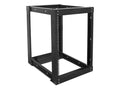 iStarUSA WOR1511-SFH25 15U OPEN Frame Adjustable RACK