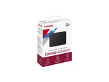 Toshiba HDTCA20XK3AA Canvio Advance - 2TB - Black - Portable Hard Drive