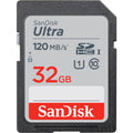 SanDisk SDSDUN4-032G-AN6IN Ultra SDHC Memory Card, 32GB, Class 10/UHS-I, 120MB/S