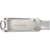 SanDisk SDDDC4-064G-A46 Metal Dual Flash Drive, Type C, 64GB USB 3.1, Ginseng, AMUSB 3.1, Ginseng, AM