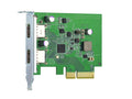 QNAP QXP-10G2U3A USB 3.2 Gen 2 dual-port PCIe expansion card