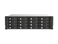 QNAP TL-R1620SEP-RP-US 16-bay 3U rackmount SAS 12Gbps JBOD expansion enclosure with SAS expander