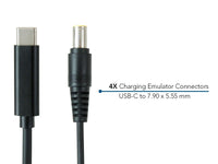 JAR Systems A4-UCLN-X131 Emulator Cables 4-PK for Lenovo X131