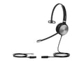 Yealink YHS36 (1308020) Wideband Headset for IP Phone Monaural Ear (single ear) Quick-disconnect (QD) cord RJ9 Headset Jack Noise-Canceling Microphone