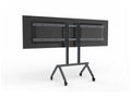 Heckler H701-BG Dual Display Kit for Heckler AV Cart - Black Grey - Grab attention, maintain your audience, and get your point across. Effectively communicating to a large group near and far is a challenge.