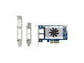 QNAP QXG-10G2T-X710 Dual-port (10GBASE-T) 10GbE network expansion card, Intel X710, PCIe Gen3 x4
