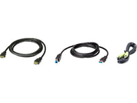 ATEN 2L7D02UHX3 6INCH USB2.0 HDMI KVM Cable - CS18208 / CS18216