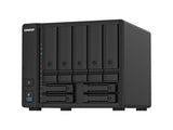 QNAP TS-932PX-4G-US TS-932PX 5 (+4) Bay 64-bit NAS with Hardware Encryption, Quad Core 1.7GHz, 4GB RAM, 2 x 10GbE(SFP+) LAN ,2 x 2.5GbE (2.5G/1G) LAN
