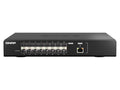 QNAP QSW-M5216-1T-US QSW-M5216-1T, Rackmount Managed Switch, 16 ports 25GbE SFP28, 1 port 10GbE RJ45
