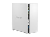 QNAP TS-233-US Tower NAS 2 bay ARM Cortex-A55 4C, 2 x SATA 6Gb/s 3.5/2.5, 2GB DDR4 RAM on-board, 1 x GbE