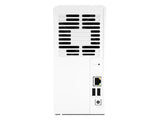 QNAP TS-233-US Tower NAS 2 bay ARM Cortex-A55 4C, 2 x SATA 6Gb/s 3.5/2.5, 2GB DDR4 RAM on-board, 1 x GbE