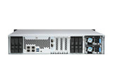 QNAP TS-H1886XU-RP-R2-D1622-32G-US 2U 18 Bay (12 X 3.5 + 6 X 2.5 SATA 6GBPS) Qts Hero Nas/iscsi IP-SAN