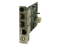 Transition Networks C3221-1040 Media Converter- 10/100/1000BASET to 2xSFP