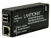 Transition Networks M/GE-ISW-LC-01 10/100/1000BaseTX to MM LC 3.3V Industrial MC