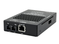 Transition Networks SGFEB1024-130-NA 10/100/1000B-T to 1000BASE-X, EXT MM SC, 1310NM with -NA Power Supply