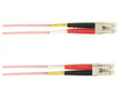 Black Box FOCMPM4-002M-LCLC-PK OM4 MM FO PC Duplx, Plenum, Pink, LCLC