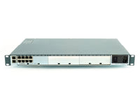 Lantronix SLC80081201G Console Server, 8 x RJ45 serial ports software selectable, 2 USB 2.0 ports, 2 GbE RJ45 Ethernet, Single AC Power, TAA Compliant