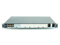 Lantronix SLC80082211S Console Server, 8 x RJ45 serial ports software selectable, 2 USB 2.0 ports, 2 GbE SFP, Dual AC Power