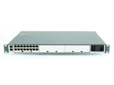 Lantronix SLC80161201S Console Server, 16 x RJ45 serial ports software selectable, 2 USB 2.0 ports, 2 GbE RJ45 Ethernet, Single AC Power