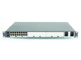 Lantronix SLC80162211S Console Server, 16 x RJ45 serial ports software selectable, 2 USB 2.0 ports, 2 GbE SFP, Dual AC Power, TAA Compliant