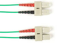 Black Box FOLZH10-SCSC-GN-82 10 MM FO Patch Cable Duplx, Lszh, Green, SCSC 82 FT (25M)