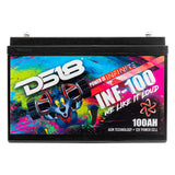 INFINITE 100 AH AGM Power Cell 12 Volt Battery - side view | Silarius