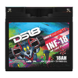 INFINITE 18 AH AGM Power Cell 12 Volt Battery - side view | Silarius