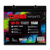 INFINITE 55 AH AGM Power Cell 12 Volt Battery - detail view | Silarius