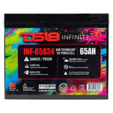 INFINITE 65 AH AGM Group 34 Power Cell 12 Volt Battery - detail view | Silarius