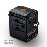Int'l Wall Adapter - detail view | Silarius