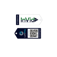 InVid INVID-KEYFOB Small Mifare 13.56 MHz key fob with copy protection and epoxy coating