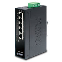 PLANET ISW-501T IP30 Slim 5-Port 10/100TX Industrial Fast Ethernet Switch