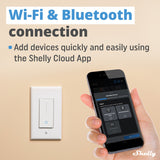 Shelly Plus Wall Dimmer - detail view | Silarius