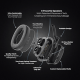 2 X Heavys H1H Headphones FAMILY GIFT PACK (SAVE 30%) - side view | Silarius