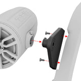 Tower Speaker Mounting Bracket For 4-Door JL Jeep Roll Cages - detail view | Silarius