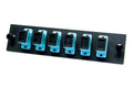 OCC 616SC50G Fiber Optic Patch Panel, Adapter Plate Assy, SC, 50 Micron 10-Gig, Loaded