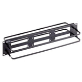 OCC BHP3 BHP Series 18-Port 1RU Universal Fiber Optic Patch Panel, Black