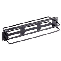 OCC BHP3 BHP Series 18-Port 1RU Universal Fiber Optic Patch Panel, Black