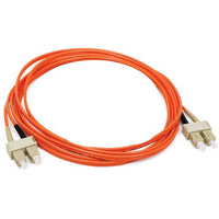 OCC D6LC-ST-5M Fiber Optic Jumper, LC-ST, Duplex, 62.5, 5m, Orange