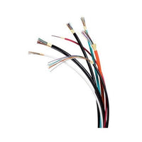 OCC DX012DALE9QRI2 DX Series 12 Fiber 50/125µm OM4 Riser Aluminum Interlocked Armor Cable Aqua 1000'