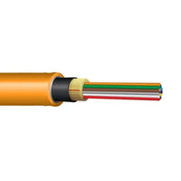 OCC DX012DSLA9YRI2 12' Singlemode Fiber Distribution Riser, Yellow