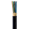 OCC HC072DSLACKR HC-Series 72 Fiber, SLA, High-Density Riser Indoor/Outdoor PVC Fiber Optic Tray Cable, PVC Jacket, Printed in Feet, 1000' (304.8m), Black