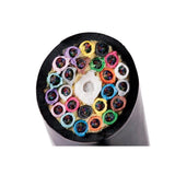 OCC HC024DALTAKR Fiber Optic Cable, HC-Series 24 Fiber 50/125 OM3 Indoor/Outdoor Riser