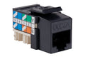 OCC K6A05 Keystone Jack, KMJ, UTP, Cat6A, Blue